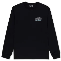 Ripndip Long Sleeve Tees<Vroom Vroom Long Sleeve (Black)
