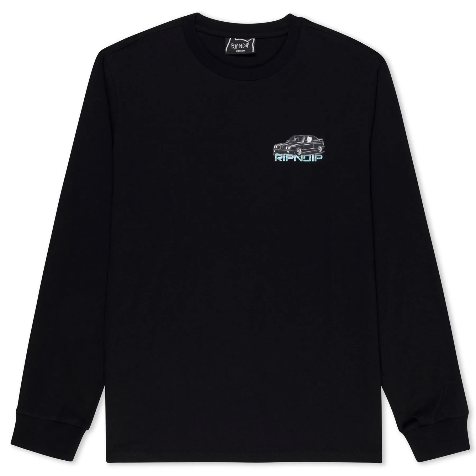 Ripndip Long Sleeve Tees<Vroom Vroom Long Sleeve (Black)