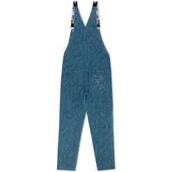 Ripndip Pants|Overalls<Wilshire Denim Overalls (Medium Wash)