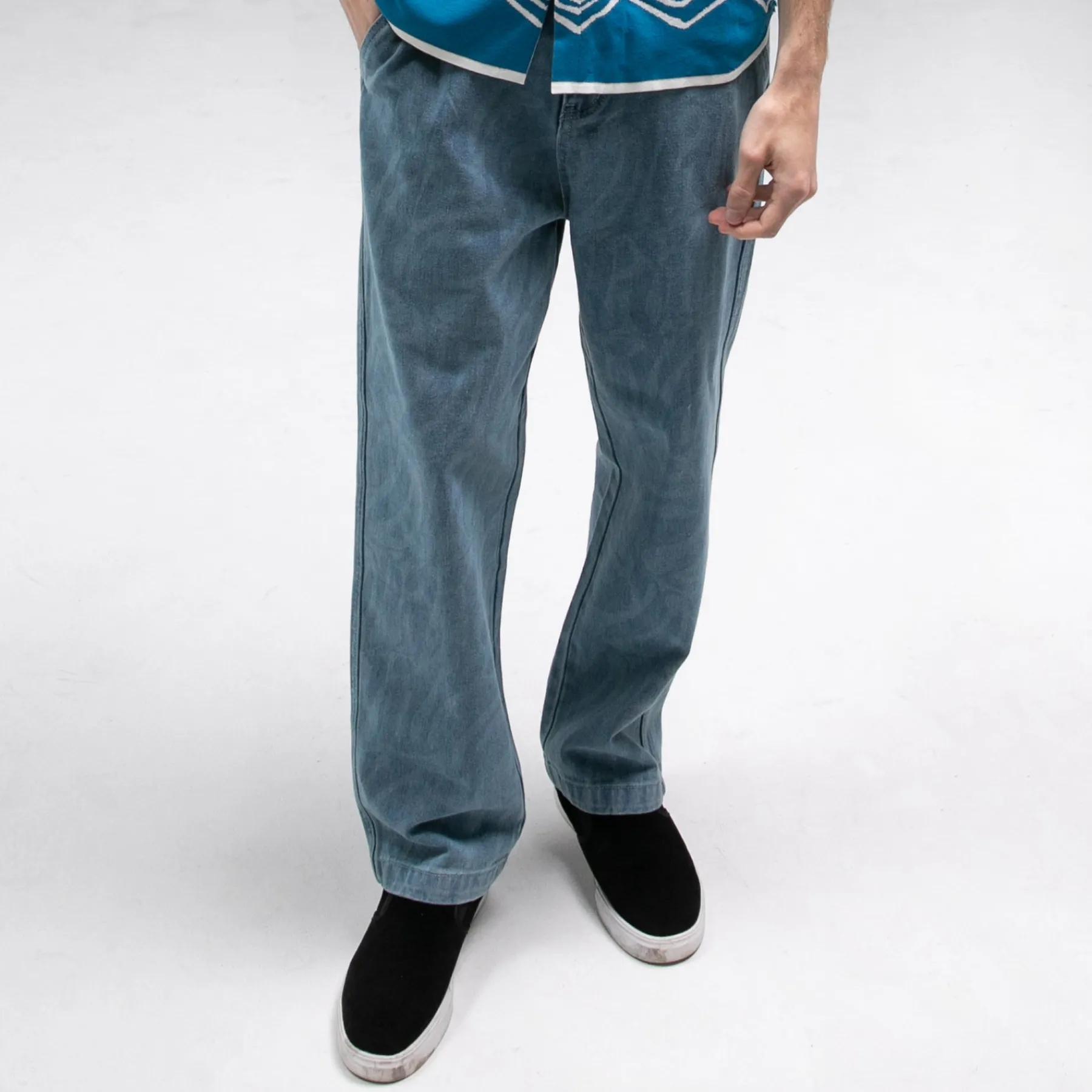 Ripndip Pants<Wilshire Denim Pants (Medium Wash)