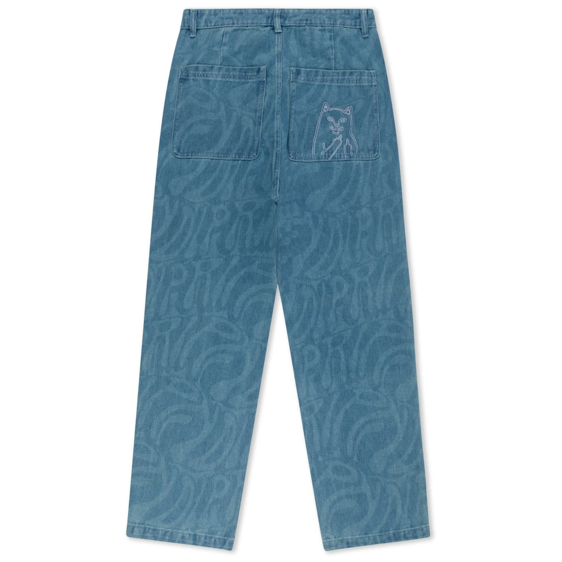 Ripndip Pants<Wilshire Denim Pants (Medium Wash)