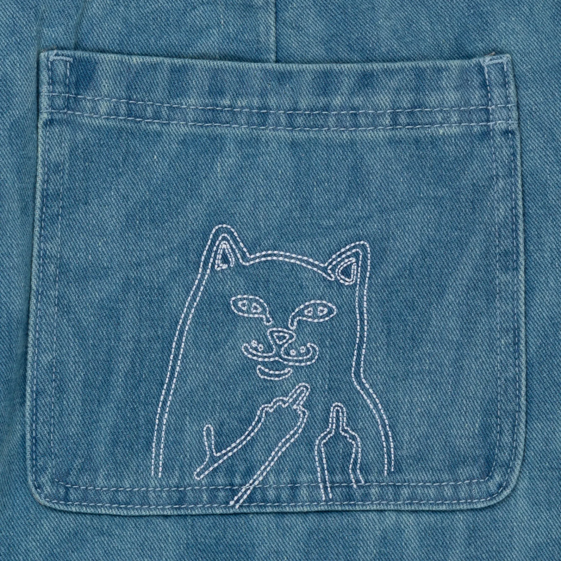 Ripndip Pants<Wilshire Denim Pants (Medium Wash)