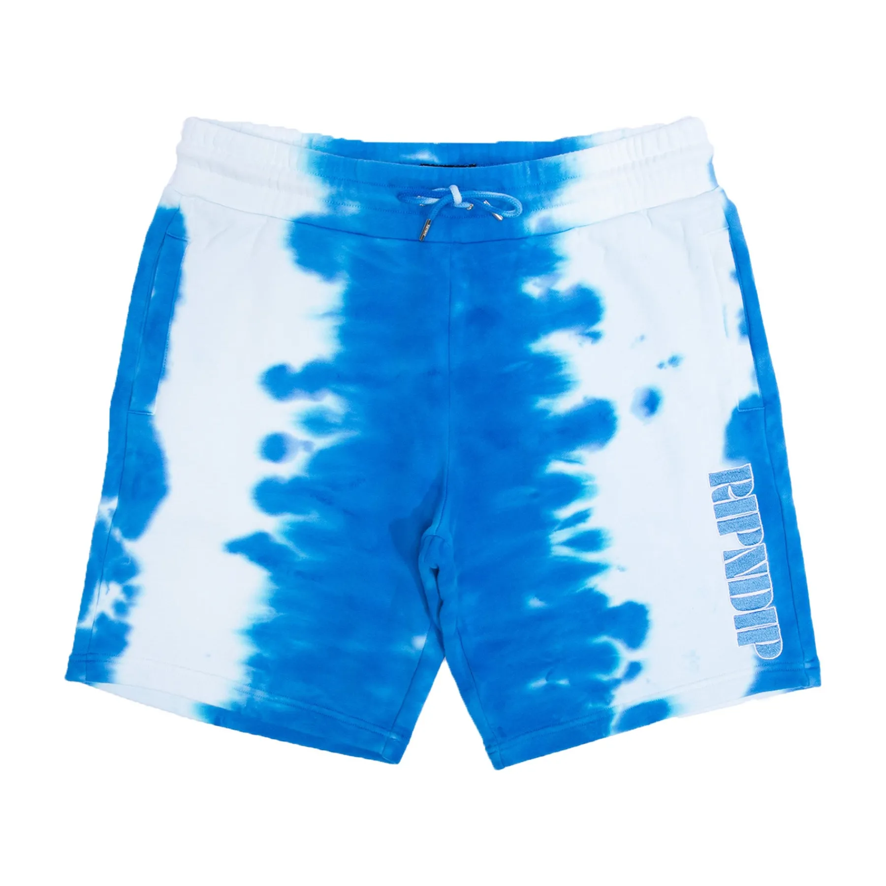 Ripndip Sweats|Shorts<Wilshire Sweatshorts (Blue Stripe Dye)