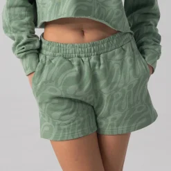Ripndip Sweats|Shorts<Wilshire Womens Sweatshorts (Pine)