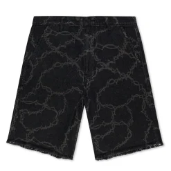 Ripndip Shorts<Wired Denim Shorts (Black)