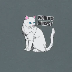 Ripndip Short Sleeve Tees|Stocking Stuffers<World's Biggest Tee (Charcoal)