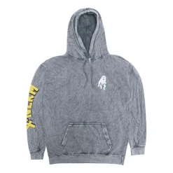 Ripndip Hoodies / Crewnecks<X Nerm Hoodie (Charcoal Mineral Wash)