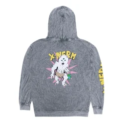 Ripndip Hoodies / Crewnecks<X Nerm Hoodie (Charcoal Mineral Wash)