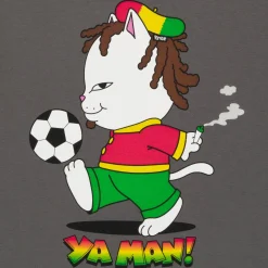Ripndip Short Sleeve Tees|Stocking Stuffers<Ya Man! Tee (Charcoal)