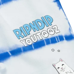 Ripndip Pants|Sweats<YouTooz Surfer Sweatpant (Blue Stripe Dye)