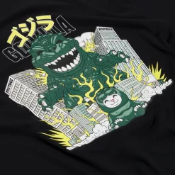 Ripndip Short Sleeve Tees<Youtooz x Godzilla Tee (Black)